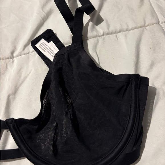 Auden Women's Unlined Mesh Bra - Picture 3 of 7